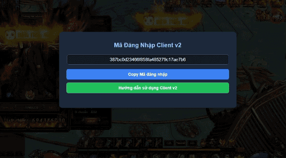 Đăng nhập Client V2